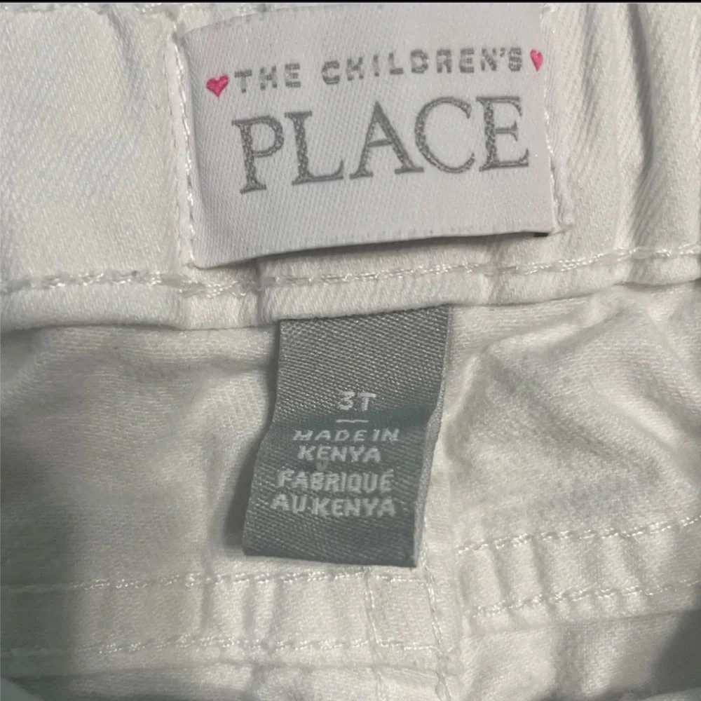 The Children’s Place and Wonder Nation  Denim and White Girls Shorts Set